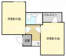 花KAWAの間取り画像