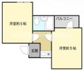 花KAWAの間取り画像