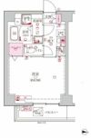 ベルシード新大橋の間取り画像