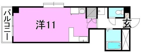 BALUYOT大手町の間取り画像