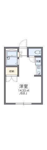 レオパレス永原の間取り画像