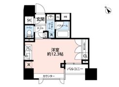 ベルジェンド文京千駄木グレイスの間取り画像