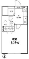 クレール上大岡弐番館の間取り画像
