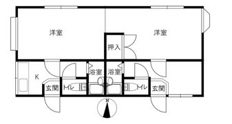 サントリーニⅠの間取り画像