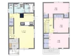 木太町戸建てEの間取り画像