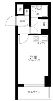 ライオンズマンション武蔵新城第5の間取り画像