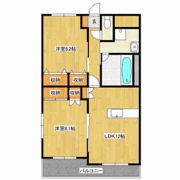 メルヴェイユマンションの間取り画像