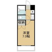 ベルシティ中倉の間取り画像