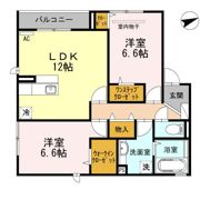 アンダンテの間取り画像