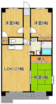 ハーモニーハウスの間取り画像