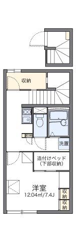 レオパレスドエール28の間取り画像