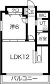 カームHARA(カームハラ)の間取り画像