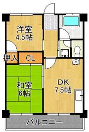 ラシーヌ新池の間取り画像