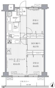 サニーリヴ北新横浜の間取り画像