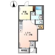 仮）多摩市永山 アパート新築工事の間取り画像