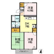 セジュール鳥形の間取り画像