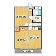 ヴィラ南の間取り画像