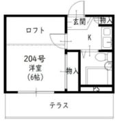 ハイツマルシェⅡの間取り画像