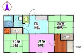 佐藤様借家（北の西）の間取り画像