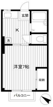 アミティーNo3の間取り画像