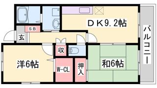 ル・ソレイユ須磨の間取り画像