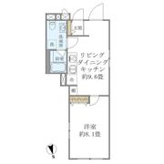プラティーク世田谷サウスの間取り画像