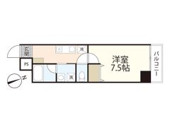 Pablo観音本町Ⅰの間取り画像