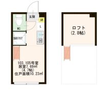 マルシエール西早稲田の間取り画像
