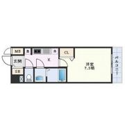 プレサンス今池駅前フェルディノの間取り画像