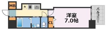 ビガーポリス112日本橋三丁目の間取り画像