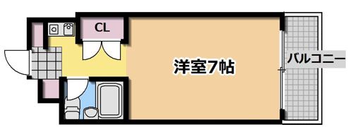 レナジア太子橋の間取り画像