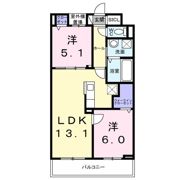 パルクヴィラⅠの間取り画像