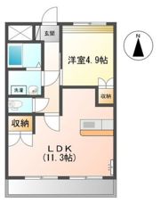 エルガーデン白石の間取り画像