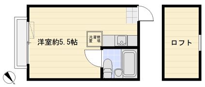 ジュネスハイツの間取り画像