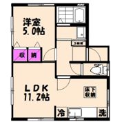 プチメゾン東戸倉Ⅱの間取り画像