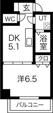 オクトレーベン新大阪の間取り画像