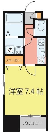 シェルグランデ東口の間取り画像