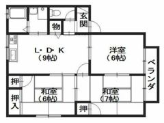 ファミールNISHIKAWAの間取り画像