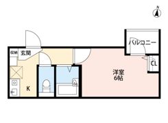 アンソレイユの間取り画像