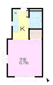 モンシャトー西久保の間取り画像
