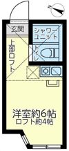 ラロシェル石川町の間取り画像