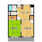 シャトレ南王子の間取り画像