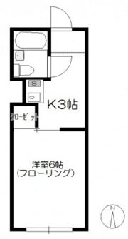 ホワイトコーポの間取り画像