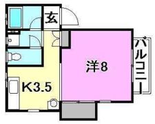 サンヴェルディ東石井の間取り画像