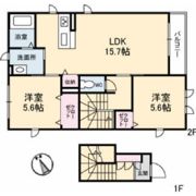 ロランジュⅡの間取り画像
