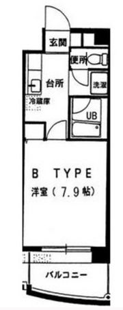 アミスタ―大供の間取り画像