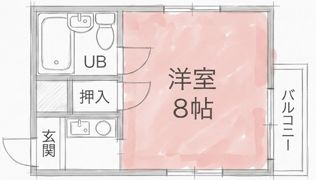 タカラマンションの間取り画像