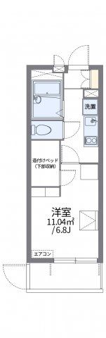 レオパレスHiranoの間取り画像