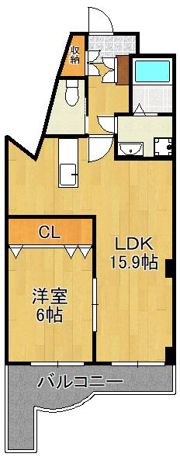 フェルト1713の間取り画像