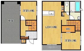 ラグナ・セカGarage03 D棟の間取り画像